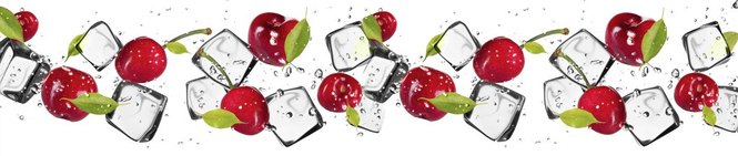 картинка Стеновая панель для кухни "Ice Cherry" 3000х600 мм от магазина Пласт Мастер